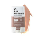 Raw Element Ultra-Moisturizing Face Tint Sunscreen, SPF 30+, Non Toxic Mineral Face Cream, Non Nano Zinc Oxide, Reef Friendly, Safe for All Ages, 0.5 oz, Bronze, Stick Pack of 1