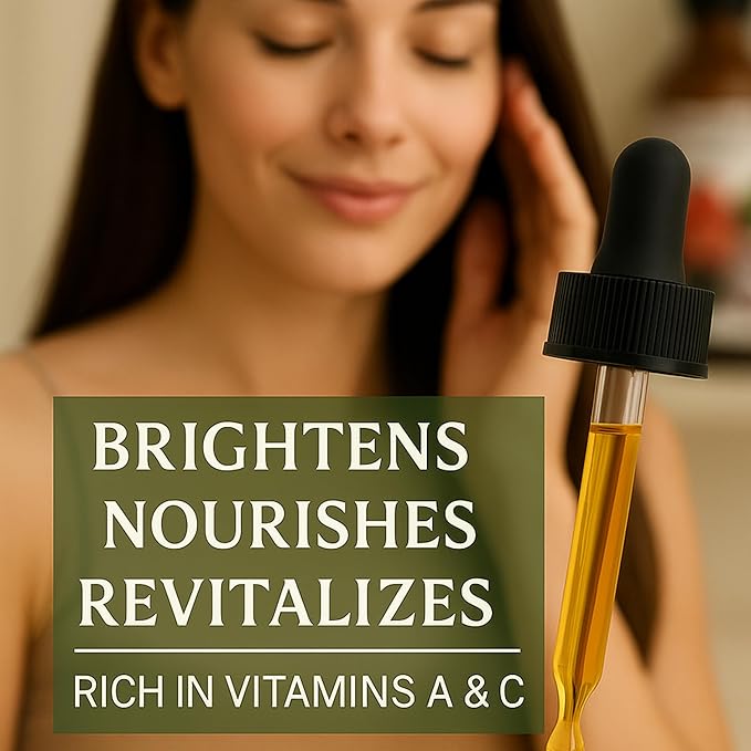 Best Nature's Cosmetics Rosehip Seed Oil – 100% Pure & Unrefined - Cold Pressed from Chile - Brightens & Rejuvenates Skin - Helps Fade Scars & Wrinkles - Natural Glow Face Oil - 2 fl oz / 60 ml
