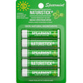 Naturistick UV Pro® Mineral SPF 30 Lip Balm – Spearmint (5-Pack), Broad Spectrum Sun Protection