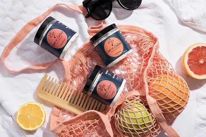 100% Vegan Whipped Shea Butter (Poundcake) Nourish Skin + Strengthen Hair