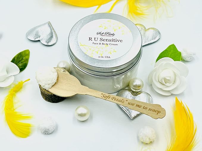 R U Senstitive Face & Body Cream Fragrance-Free, Mica-Free, Paraben-Free