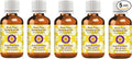 Deve Herbes Pure Pine Essential Oil (Pinus sylvestris) Steam Distilled (Pack of Five) 100ml X 5 (16.9 oz)