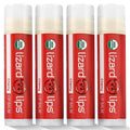 LizardLips Natural Lip Balm Cherry; USDA Certification Lip Moisturizer; Travel-Friendly Everyday Care; Fun Quirky Beach Vacation Essentials