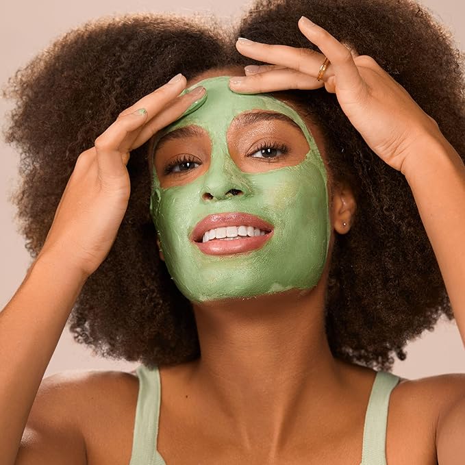 Freeman Exotic Blends Detoxifying Japanese Matcha Cream Facial Mask, 6 fl.oz./ 175 mL Tube