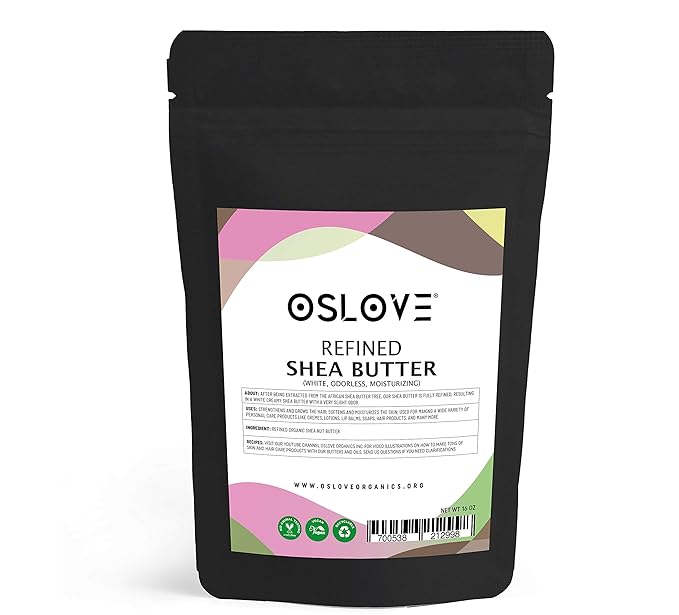 SHEA BUTTER-REFINED, ORGANIC 16 oz. Rich and Creamy (16)