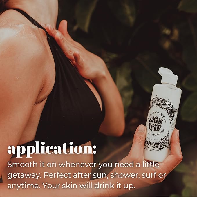 Mountain Ocean The Original Skin Trip Coconut Body Lotion, 8 Oz (Pack of 6), Lightweight, Fast Absorbing Moisturizer, with Coconut Oil, Aloe Vera, & Lanolin (New Look, Same Formula)