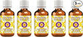 Deve Herbes Pure Myrtle Essential Oil (Myrtus communis) Steam Distilled (Pack of Five) 100ml X 5 (16.9 oz)