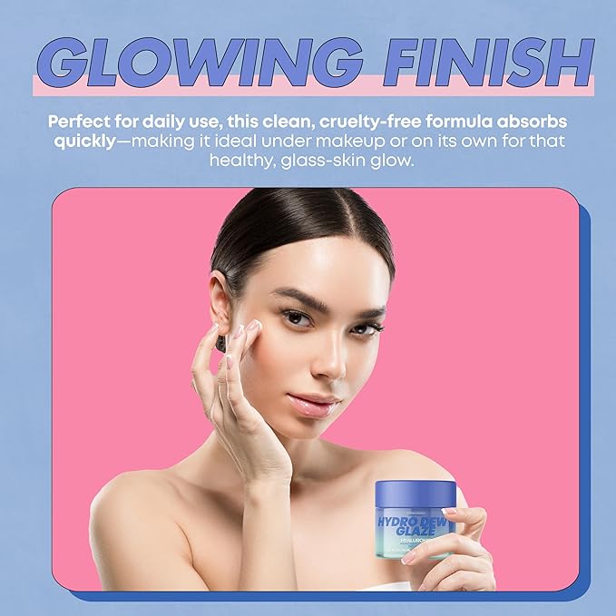 Hyaluronic Acid Day Cream - Dermatologist Tested, Anti-Aging, Korean Skin Care, Hydrates & Smooths Dry Skin, Improves Texture & Firmness - Clean Beauty, Vegan, Non-GMO - 1.69 Fl Oz