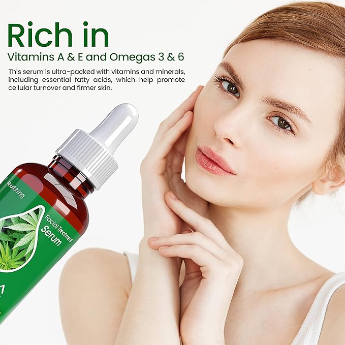 Sierra Naturals Hemp Seed Oil, Benefits for Skin Hemp Seed, Great for Beauty Anti-Oxidant Anti-Aging Moisturizing Hydrating with Vitamin E (1oz) - Hemp Oil