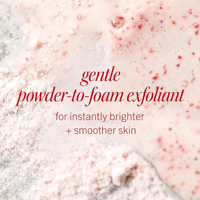 First Aid Beauty Micro Powder Exfoliant - Face Exfoliator with Vitamin C & Jojoba Beads - Ultra-Fine Face Scrub Revives Dull Skin, (2 oz)