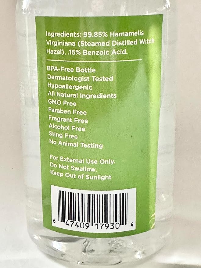 Forever Pure- Witch Hazel Alcohol-Free & Fragrance-Free Unscented