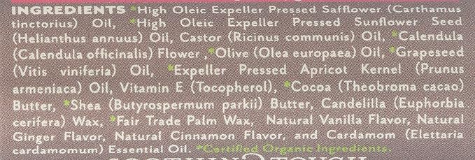 Soothing Touch Lip Balm, Vegan Vanilla Chai, 0.25 Ounce