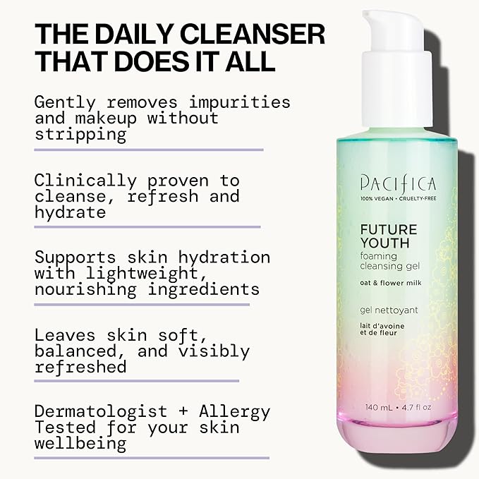 Pacifica, Cleanser Future Youth, 4.7 Ounce