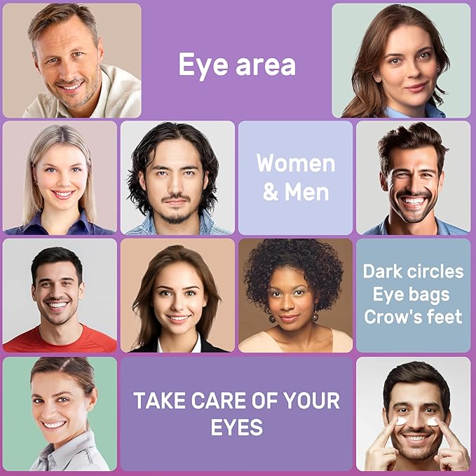 2025 Latest Caffeine Eye Cream:[30+ SGS Certified] [Used by Over 1M Fans] Anti-aging Eye Cream to eliminate dark circles, puffiness, and fine lines.1.7 fl oz, for Women& Men,3PC