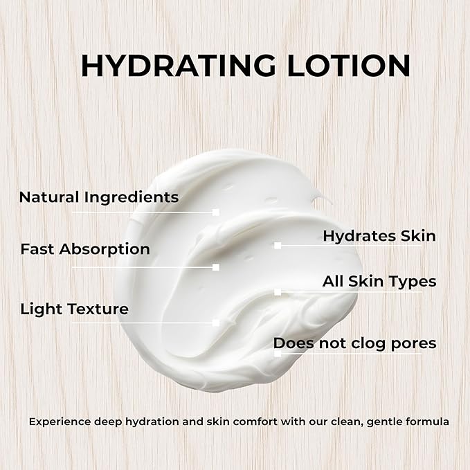 DANI Naturals Citrus Rose Hydrating Lotion, Vegan Paraben-Free, Made with Organic Ingredients, 12 fl oz