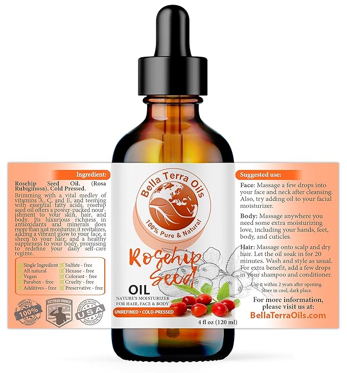 Bella Terra Oils Rosehihp Seed Oil