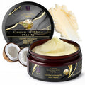 African Shea Butter Raw Organic Shea Butter for Skin 2 Oz Coconut Lemongrass – USDA Organic Certified All-Natural Moisturizer for Face, Hair and Body Care, Suitable for All Skin Types