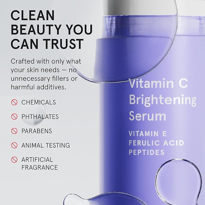 iRestore Vitamin C Brightening Serum – Anti Aging Face Serum with 15% Ascorbic Acid, Vitamin E, Ferulic Acid, Peptide Complex & Hyaluronic Acid (Pack of 2)