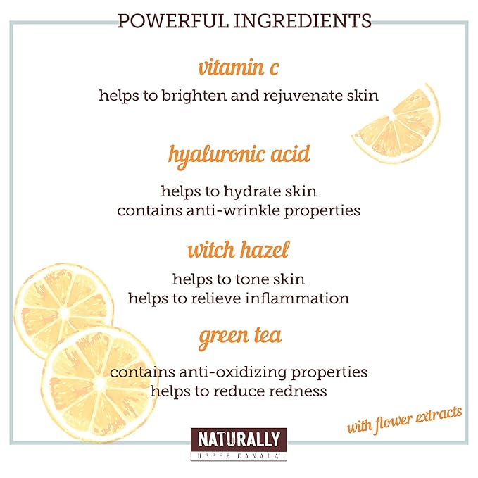 Naturally - Brightening Vitamin C Infused Sheet Masks – Improve Skin Texture & reduce wrinkles, Brightening Face Mask Set, 5 Sheet Masks Included