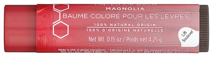 BURTS BEES Tinted Lip Balm Magnolia, 0.15 OZ
