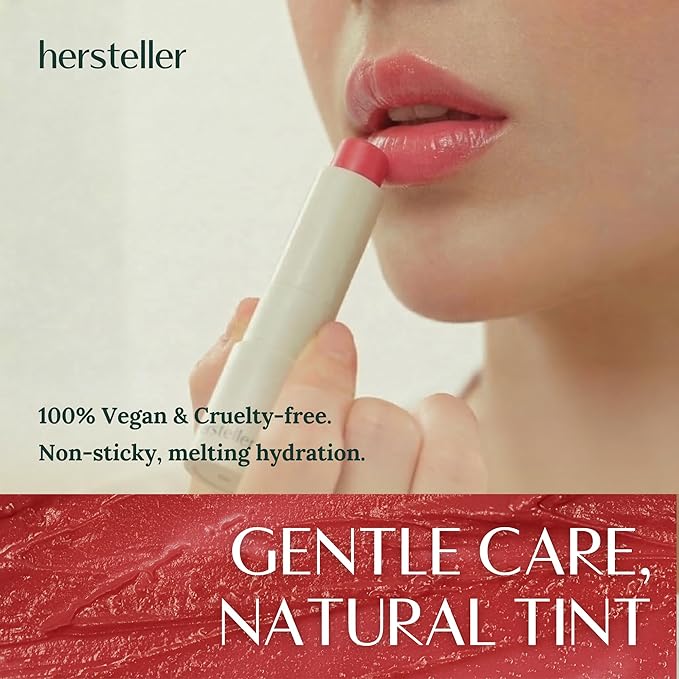 hersteller Nearby Recharging Lip Balm Vegan Butter Complex Intensive Moisturizing Treatment for Dry Lips and Cheek Natural Healthy (Fuchsia)