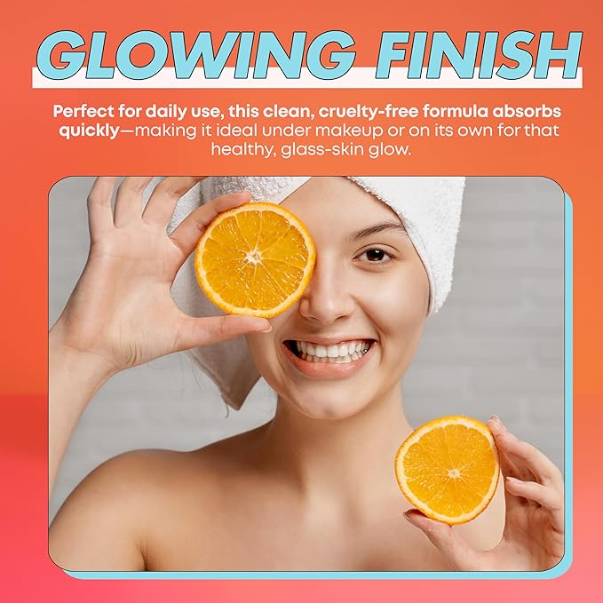 Vitamin C Face Serum – Dermatologist-Tested, Anti-Aging, Brightens & Evens Skin Tone – Hydrating & Revitalizing Korean Skin Care – Vegan, Paraben-Free, Clean Beauty – 1.69 Fl. Oz
