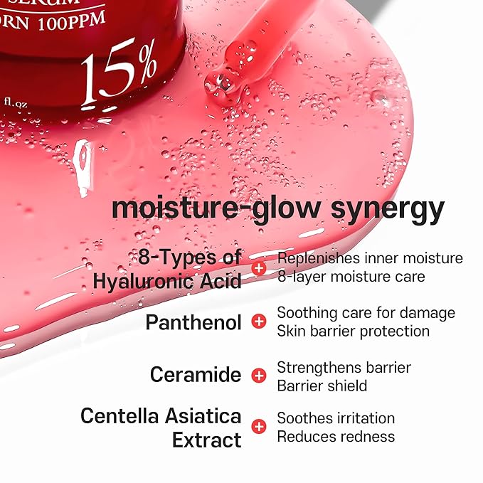 PDRN Serum TXA 5% Niacinamide 10% Pink – Korean Skincare Dark Spot, Hyaluronic Acid, Vitamin B5, Panthenol, Ceramide – Uneven Skin Tone Radiant Complexion, Glass Skin (30ml / 1.01 fl oz)