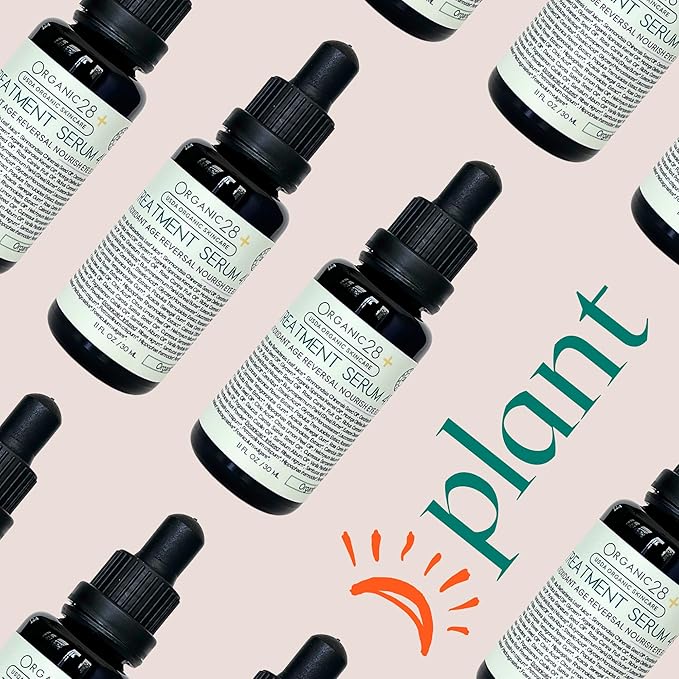 Organic28+.100% Organic Eye Serum – USA Made. 49 Botanicals. Nourish, Rejuvenate & Repair. All Natural Anti Aging Eye Lift Super Hydrating Eye Cream. Herbs Moisturizer. Rose Aromatherapy +. 1.1 FL.Oz.