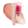 ESW Beauty Rose Sugar Smoothie Shimmer Lip Treatment – Soft Rose & Sweet Sugar with Shea Butter & Vitamin E for Luminous Shine & Daily Protection