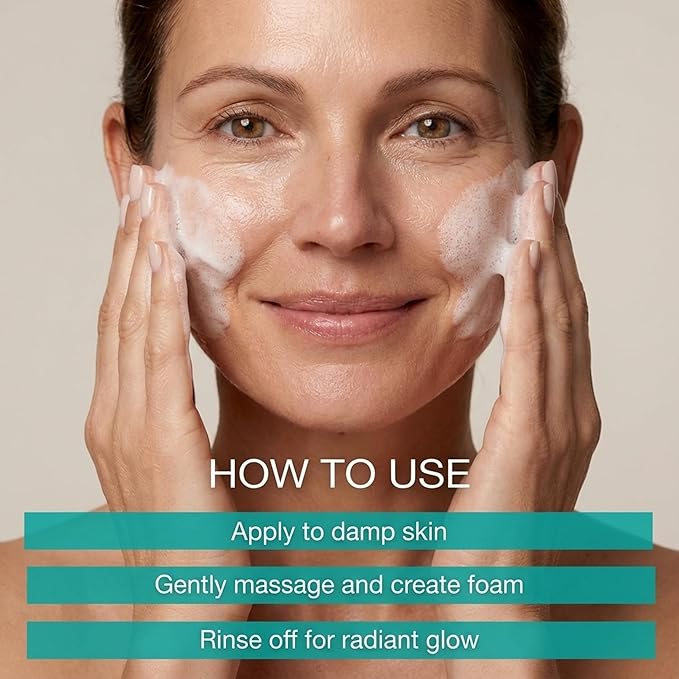 Skin Perfection Foaming Peptide Cleanser Ewg Verified Healthy Boost Amaranth Natural Amino Acids & Botanicals Soothing Facial Cleanser Face Wash Foam 4 Oz
