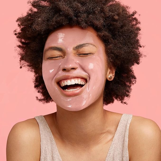 Freeman Exotic Blends French Pink Clay Peel-Off Face Mask, Pore Clearing Facial Mask, Detoxifies & Removes Impurities, Clean Skincare, For Normal & Combination Skin, 6 fl. oz./175 ml. Tube