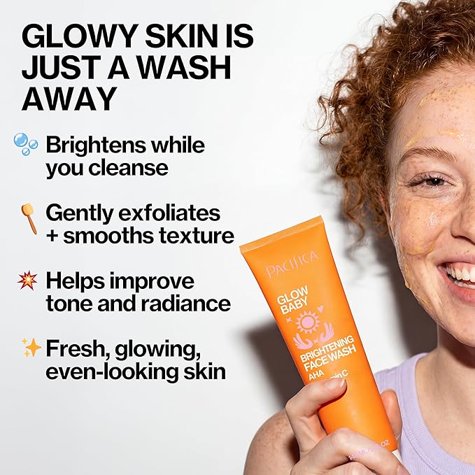 Pacifica, Face Wash Glow Baby Brightening, 5 Fl Oz