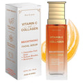Fleur De Peau Vitamin C Serum For Face With Collagen – Dermatologist Tested, Anti-Aging, Even Skin Tone, Reduces Fine Lines, Improves Radiance & Texture – 95% Natural, Clean Beauty – Korean Skin Care