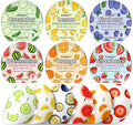 KONEUK 36 Pack Colorful Fruit Face Mask Set, Hydrating & Moisturizing, Bulk Sheet Facial Mask for All Skin Types, Collagen Face Masks Skincare for Women, Mothers Day Gifts and Spa Party Gifts