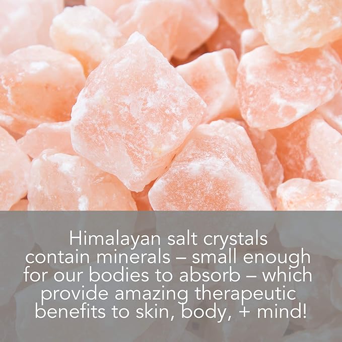 Pure Body Naturals Himalayan Salt Scrub, 12 ounces | Natural Face, Body, Hand, Foot and Skin Exfoliator | Facial Exfoliating Pink Salt with Sweet Almond Oil, Jojoba Oil, Vitamin E, and Aloe Vera