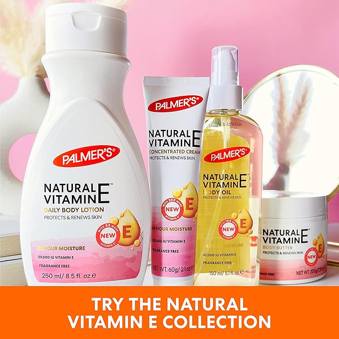 Palmer's Natural Vitamin E Body Butter, 7.25 Ounce (Pack of 2)