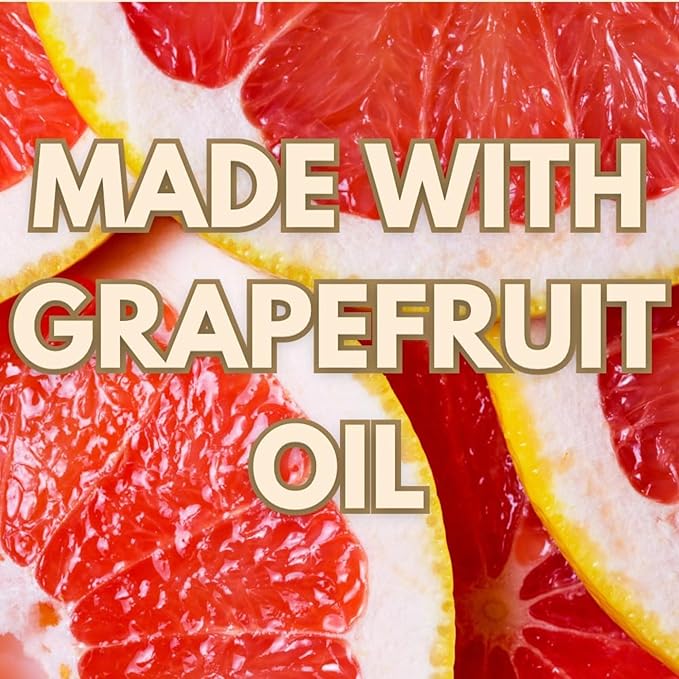 Tallow Citrus Sugar Scrub with Unrefined Organic Sugar & Grapefruit & Lemon Oils - Exfoliates - Tightens - Tones Skin - Revitalizes & Awakens Senses - Polishes & Softens