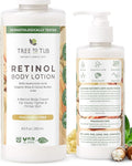 Tree To Tub Retinol Body Lotion - Hydrating Body Cream, Advanced Firming Cream w/Hyaluronic Acid & Shea Butter, Fragrance-Free Body Lotion for Crepey Skin for Older Women & Men