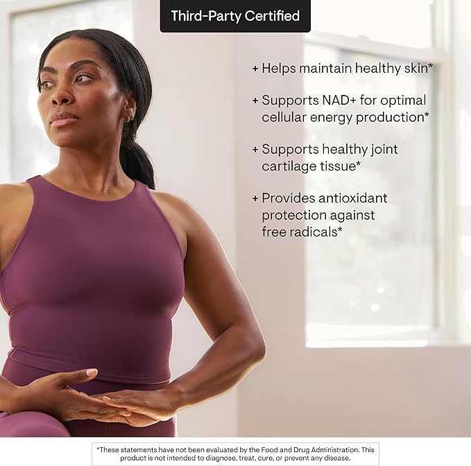 THORNE - Niacinamide - Non-Flushing Form of Vitamin B3 - Supports Skin Health & Provides Cellular Protection* - Niacin Supplement - Third-Party Certified - Gluten, Dairy & Soy-Free - 180 Capsules
