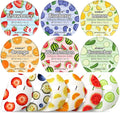 KONEUK 18 Pack Colorful Fruit Face Masks Skincare for Women, Bulk Sheet Hydrating Facial Mask for All Skin Types, Collagen Face Mask for Skin Care, Teacher Gifts, Mothers Day Gifts, Spa Party Gifts
