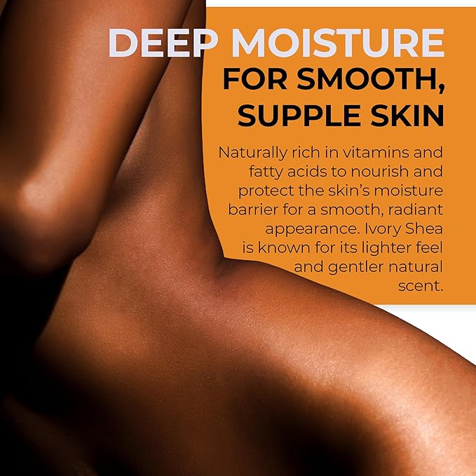 RA COSMETICS 100% Pure Shea Butter, Ivory - 8oz | 100% Pure and Natural Body Butter for Radiant Skin | Ultra-rich Moisturizer for Dry Skin, Stretch Marks, Wrinkles and Blemishes - Sourced from Ghana