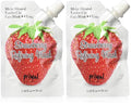 Primal Elements Face Mask, Clay Mud Facial Treatment, Reduce Pores & Treat Blackheads, Multi-Use Package, 1.18 oz - Strawberry Refining (Pack of 2)
