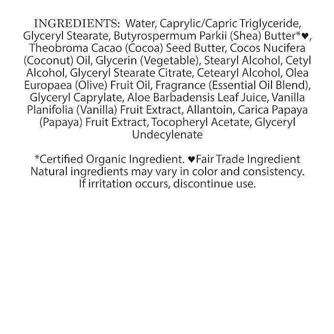 Nubian Heritage Body Lotion Coconut and Papaya For Dry Skin Paraben Free, 13 oz