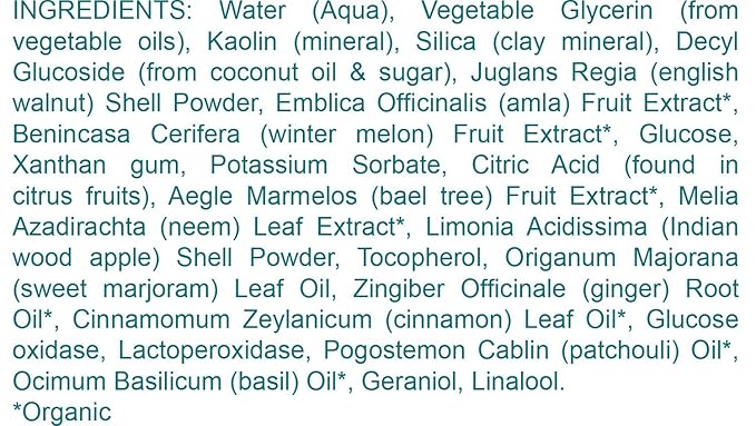 Himalaya Botanique Exfoliating Walnut & Wood Apple Face Scrub for All Skin Types, Free from Parabens, SLS and Phthalates, Facial Scrub with Ginger and Basil, 5.07 oz/150 ml (1 PACK)