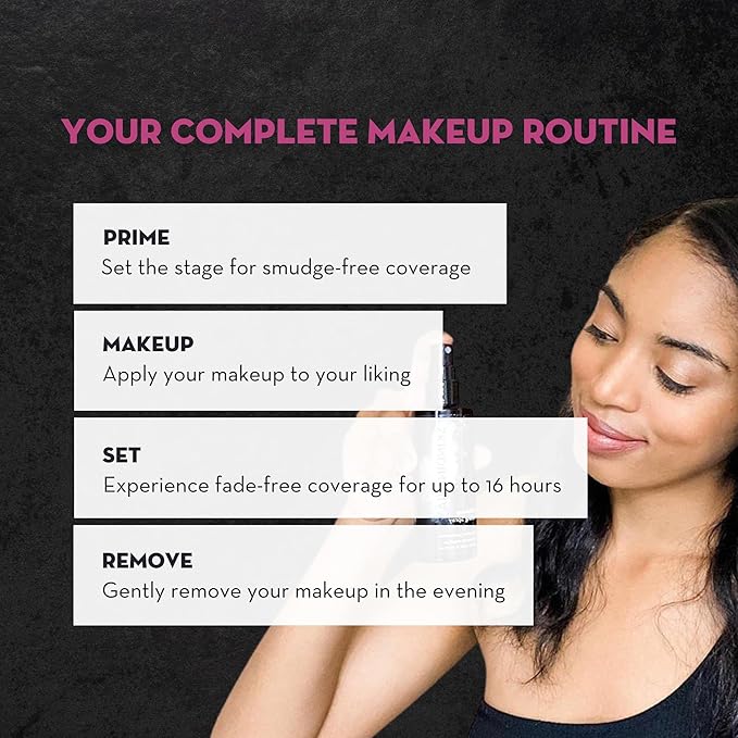 Skindinavia The Makeup Finishing Spray, Bridal Makeup Cooling Setting Spray, All-Day Wear, Long-Lasting Up to 16+ Hours, Heat-Resistant & Waterproof, Wedding Day, Bridal Shower Gift, 4.0 Oz