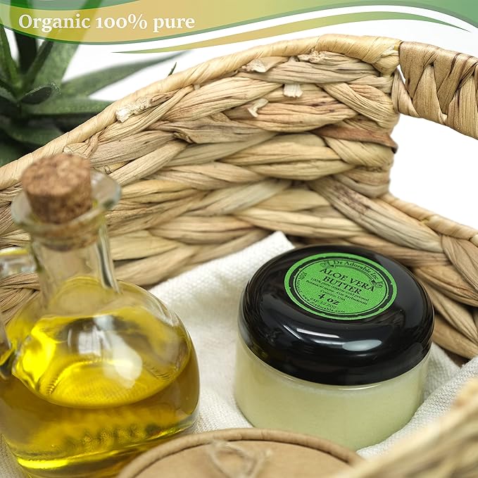 Dr Adorable - 4 oz - Aloe Vera Butter - Pure Natural Premium Organic Cold Pressed