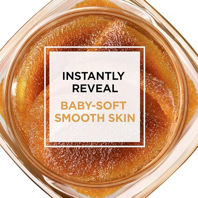 L’Oréal Paris Skin Care Pure Sugar Face Scrub with Grapeseed for Dull Skin to Smooth and Glow, 1.7 fl. oz.
