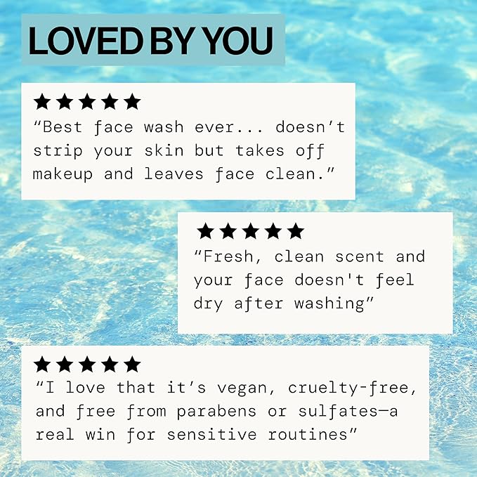 Pacifica Beauty Sea Foam Face Wash, Daily Gentle Foaming Cleanser, With Coconut Water + Sea Algae, Removes Makeup, For Combination and Oily Skin, Vegan & Cruelty Free