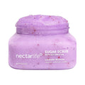 Sugar Body Scrub, Exfoliating Body Scrub with Moisturizing Shea Butter and Coconut Oil, Paraben Free, SLS Free, Cruelty Free Skin Care for Women and Girls, Handmade Fresh, 8 Oz (Lavender)