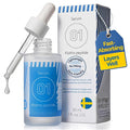 EiE 01 Klotho Peptides Serum for Face Hydrating Peptide Face Serum for Women Anti Aging Improves Wrinkles Elasticity Facial Peptide Serums with Hyaluronic Acid and Retinol Made in Sweden 1 fl. Oz